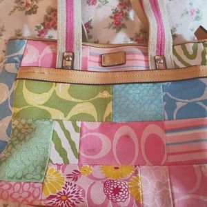 Coach hand bag